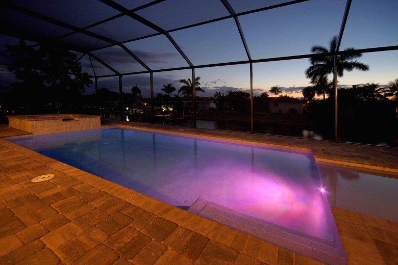 Pool by Night